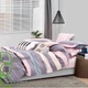 Комплект постільної білизни двоспальний ZMW "Home Textiles" (37412) Смужки - зображення 1