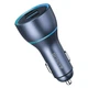 Автомобільний зарядний пристрій прикурювач Proove Super Charge 130W | 2 Type-C + USB, PD 3.0 | Metal Gray - зображення 2
