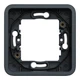 Рамка Schneider Electric Mureva Styl одноместная IP55 без винтов чёрная MUR34107 - изображение 3