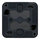 Двухклавишный переключатель Schneider Electric Mureva Styl IP55 чёрный MUR35022 - изображение 7