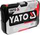 Набір торцевих головок Yato YT-14471 1/4'' 38 шт (5906083144714) - зображення 4