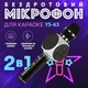 Беспроводной караоке микрофон Magic Karaoke YS-63 Silver - изображение 2
