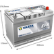 Автомобильный аккумулятор Varta EFB BD Jp 85Ah (N85) R+ (585 501 080) (D31) - изображение 2