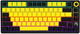 Клавіатура бездротова Lorgar RGB USB/Wireless Yellow (LRG-KBP7075W-YL-US) - зображення 1