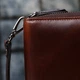 Стильный мужской клатч из натуральной кожи VINTAGE Bag 23064 Коричневый - изображение 11