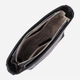 Сумка кросс-боди через плечо женская из натуральной кожи маленькая Vintage leather-22914 Черная - изображение 4