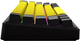 Klawiatura bezprzewodowa Lorgar RGB USB/Wireless Yellow (LRG-KBP70MW-YL-US) - obraz 4