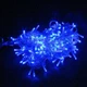 Электрическая гирлянда уличная RD-7058 300 Led провод белый цвет ламп синий с уличным блоком нить - изображение 1