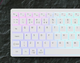 Клавіатура бездротова Canyon HKB-W11 Slim Dual Mode Wireless/Bluetooth RGB White (CNS-HBTK11W) - зображення 7