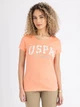 Футболка бавовняна US Polo Assn 216634-2J00A(DESERT CORAL) S Коралова (786662293270) - зображення 1