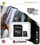 Карта пам'яті microSD Kingston 256GB C10 UHS-I R100/W85MB/s +SD-адаптер (SDCS2/256GB) - изображение 3