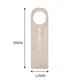 Флеш память USB 2.0 Kingston DataTraveller SE9 16GB DTSE9 флешка 16 Гб металл Серая - изображение 7