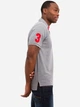 Поло длинное мужское U.S. Polo Assn 113046-8800A(Campus Heather Gray) XL Серое (786667453082) - изображение 3
