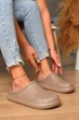 Галоши женские без задника утепленные бежевого цвета Krok размер 39 (205555) - изображение 2