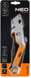 Nóż z ostrzem trapezowym NEO Tools metalowy korpus 63-707 (5907558472356) - obraz 7