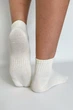 Носки женские короткие Инь Ян Qiao Shanu 36-37 бежевый - изображение 2