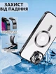 Чохол силіконовий протиударний з магнітом та захистом камери Metal Color Case with MagSafe для Apple iPhone 13 Full Camera Protective black - изображение 4
