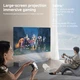 Смарт проектор для игр домашний кинотеатр SmartTV S40 Ultra Android10 1/8Gb BT5.4 + 2 геймпада PS5 + 10000 игр - изображение 10