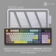 Клавиатура AJAZZ AK980 Grey Полноразмерная Беспроводная Игровая Механическая RGB 2.4G/Bluetooth/Кабель с Экраном, Аккумулятор 8000mAh, Flying Fish Switch - изображение 5