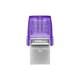 Накопитель Kingston 128GB USB 3.2 Type-A Gen1 + Type-C DT microDuo 3C - изображение 1