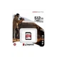 Карта памяти SDHC 512GB UHS-II/U3 Class 10 Kingston Canvas React Plus V60 SD R280/W150MB/s (SDR2V6/5 - изображение 3