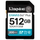 Карта памяти Kingston SD 512GB C10 UHS-I U3 V30 R200/W160MB/s - изображение 1