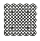 Kratka trawnikowa Bradas 600 x 600 x 40 mm czarna KRMG40BC (5907544437352) - obraz 2