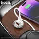 Автомобільний зарядний пристрій Hoco NZ10 Handy PD45W+QC3.0 car charger Silver (6942007601825) - зображення 7