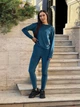 Жіночий спортивний велюровий костюм (светр+штани) Uaclothes 46-48 Смарагдовий (like34436-148461350) - зображення 1