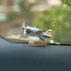 Ароматизатор автомобильный в виде самолета на солнечной панели + флакон масла (AD-2448) - изображение 4