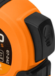 Рулетка NEO Tools Super Black сталева 5 м x 19 мм з автоматичним блокуванням, 2 кнопками стоп та магнітом 67-242 (5907558472240) - зображення 4