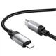 Кабель Hoco X117 Star PD27W charging data cable iP Black - изображение 1