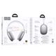 Навушники Hoco W65 Happy BT headphones Silver - изображение 4