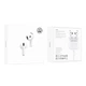 Наушники Bluetooth Hoco EW85 True wireless ANC noise reduction BT headset White - изображение 2