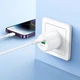 Блок питания Borofone BA94A 30W, сетевой адаптер быстрой зарядки USB-C/USB-A - изображение 4