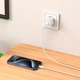 Адаптер мережевий HOCO Charm single port QC charger C145A |1USB, 3A, QC3.0| White - зображення 8