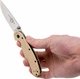 Нож Ontario Knife RAT II Linerlock D2 Desert tan (14780008) - изображение 5