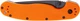 Нож Ontario Knife RAT I Black Blade Linerlock Orange (14780018) - изображение 3