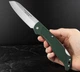 Нож Ontario Knife Camp Plus Chef's Green (14780001) - изображение 6