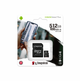 Карта памяти Kingston microSDXC Canvas Select Plus 512GB Class 10 UHS-I A1 W-80MB/s R-100MB/s +SD-адаптер( SDCS2/512GB) - изображение 2