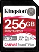 Карта памяти 256GB Kingston Canvas React Plus SDXC U3 V60 SDR2V6 Black - изображение 1