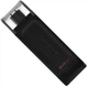 Флешка/флеш пам'ять Kingston DataTraveler 70 DT70/64GB USB Type-C/64ГБ Чорний - зображення 1