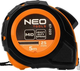 Рулетка NEO Tools сталева 5 м x 25 мм з автоматичним блокуванням та 2 кнопками зупинки 67-223 (5907558499940) - зображення 1