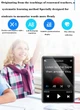 MP3 плеер Jolike MB77, 2,4-дюймовый сенсорный экран, Bluetooth 5.3, внешний динамик, FM, электронная книга, диктофон + наушники - изображение 4