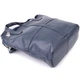 Красивая женская сумка из натуральной кожи VINTAGE Bag 22995 Синий - изображение 5