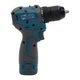 Акумуляторний шуруповерт PROFI-TEC PPCD5516 Professional (16 В, безщітковий двигун, 55 Нм, патрон 13 мм) 2×PPT1620 (2.0 Аг), ЗП BC16V, кейс (007152) - изображение 4