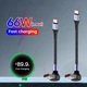 Кабель угловой переходник USB - Type-C (M/M) Fast Charging Metal, 15 см (48793) - изображение 8