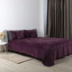 Покривало ТЕП "VELOUR" Бордо/Ромб круглий, 220x240 - изображение 4