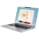 Ноутбук ACER Aspire 14 AI A14-53M-7898, (NXJLHEX003), процессор Intel Core Ultra 7 256 В (до 4,8 ГГц), 14-дюймовый WUXGA-дисплей, 16 ГБ, SSD 512 ТБ, видеокарта Intel Arc 140 В, Windows 11 Домашняя, цвет Pure Silver - изображение 4