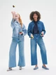 Джинсовая куртка женская Uniqlo 648200456 2XL Голубая (1159842135) - изображение 7